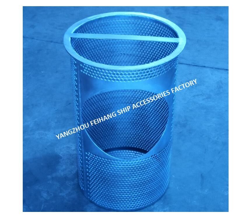 Type de panier tamis de coffre de mer avec l'élément de coffre de mer de filtre de coffre de mer de filtre de coffre de mer de connexion de boulon