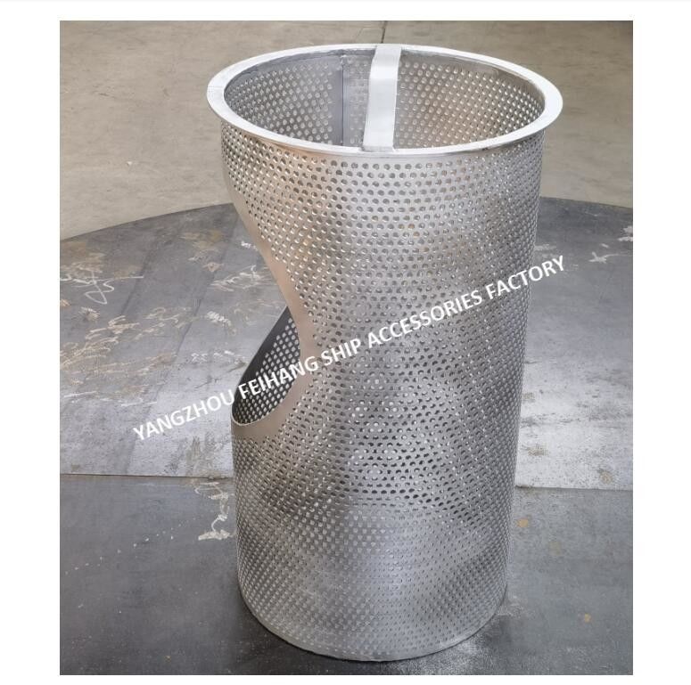 Filtre de coffre de mer - Élément filtrant d'eau de mer marine Filtre de coffre de mer Crépines de coffre de mer