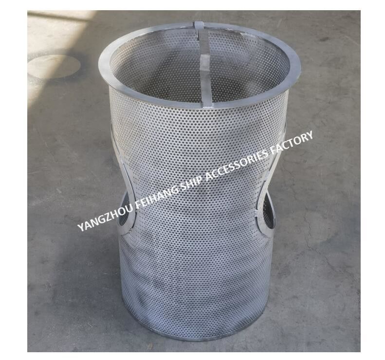 Filtre de coffre de mer - Élément filtrant d'eau de mer marine Filtre de coffre de mer Crépines de coffre de mer