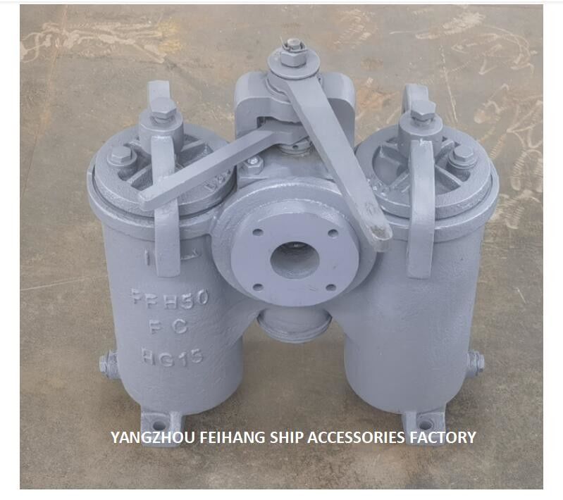 Crépine d'huile duplex de type H Jis F7208-Crépine d'huile duplex marine Jis F7208-Crépine d'eau duplex