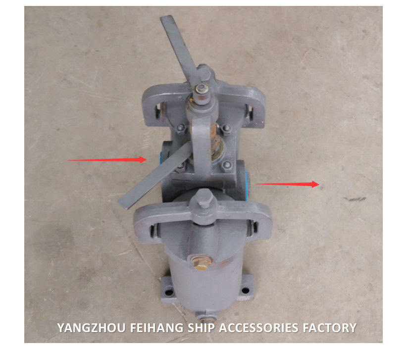 Crépine d'huile duplex de type H Jis F7208-Crépine d'huile duplex marine Jis F7208-Crépine d'eau duplex
