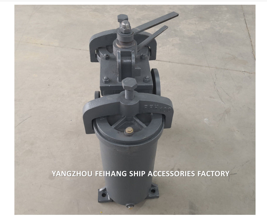 Crépine d'huile duplex de type H Jis F7208-Crépine d'huile duplex marine Jis F7208-Crépine d'eau duplex