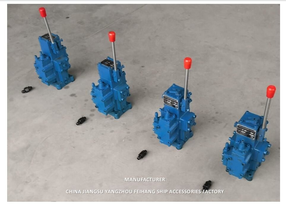 L'HYDRAULIQUE CSBF-H-G20 LES VALVES DE CONTRÔLE DE FLUX PROPORTIONNELLES MANUELLES DE SOUPAPES DE COMMANDE POUR DES BATEAUX