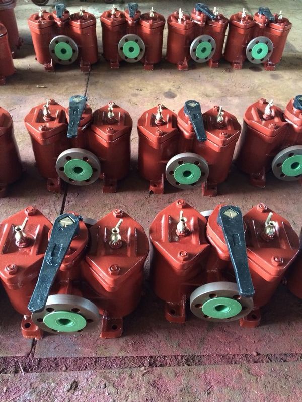 Crépine d'huile duplex à flasque pour applications marines industrielles, modèle AS20 Cb/T425-94