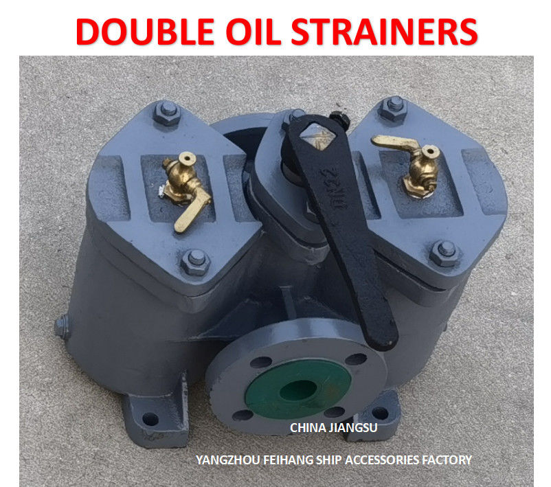 Filtres à huile duplex bruts du filtre AS32-0.40/0.22 Cb/T425-94 de pétrole de basse pression de débouché de séparateur de carburant doubles