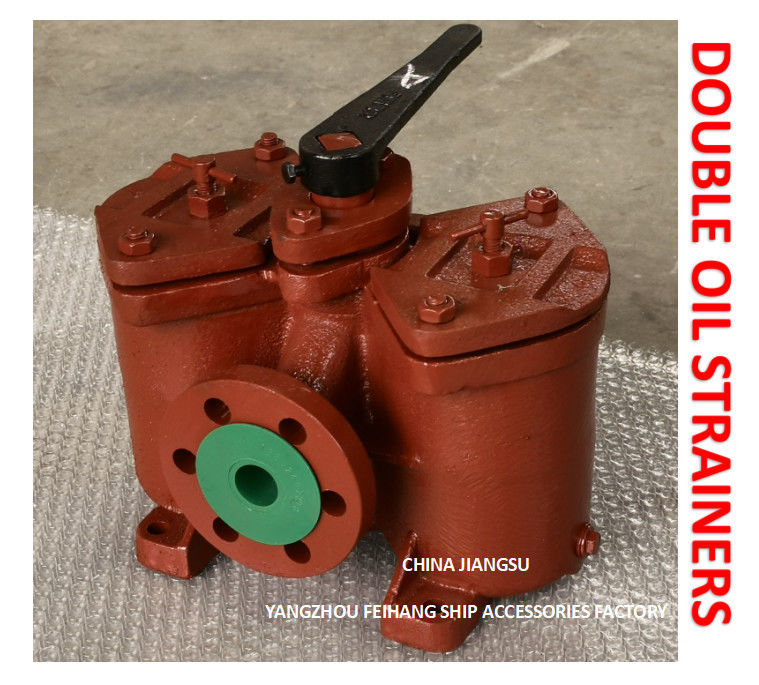 Filtres à huile duplex bruts du filtre AS32-0.40/0.22 Cb/T425-94 de pétrole de basse pression de débouché de séparateur de carburant doubles