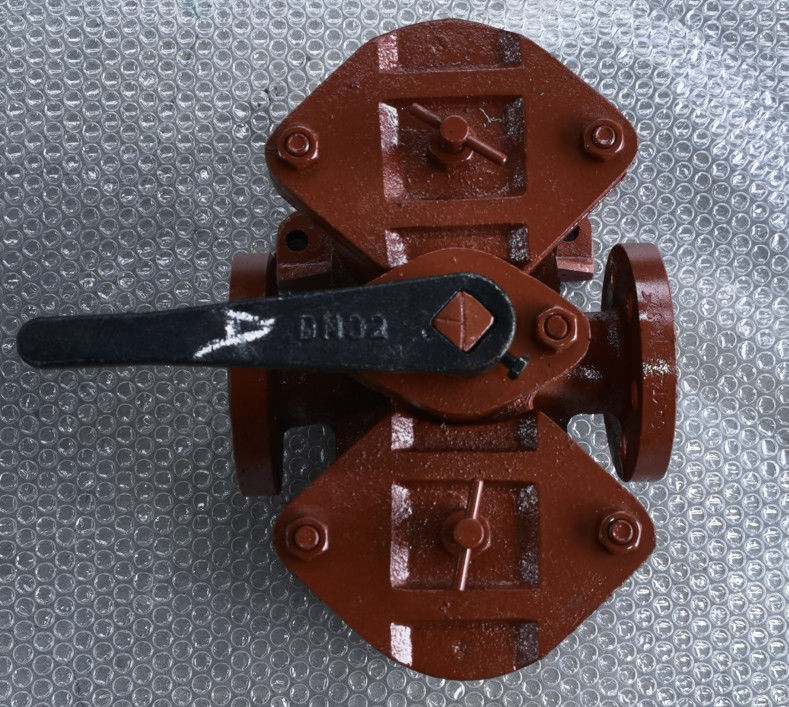 Filtres à huile duplex bruts du filtre AS32-0.40/0.22 Cb/T425-94 de pétrole de basse pression de débouché de séparateur de carburant doubles