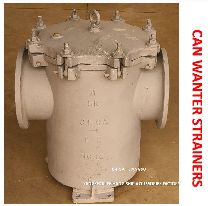 Filtre à eau pour canette marine 5k-350a, corps Jis F7121 de type S, cartouche filtrante en fonte, acier inoxydable