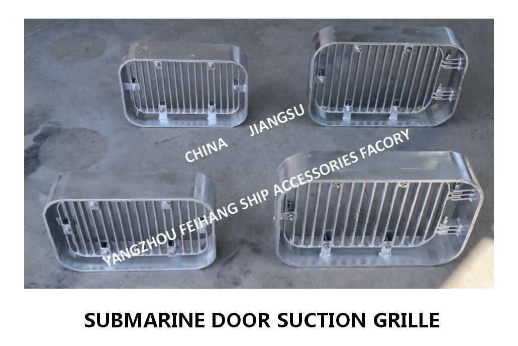 Grille d'aspiration, grille d'aspiration rectangulaire, grille d'aspiration de porte sous-marine A100 CB/T615-1995