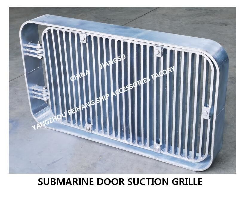 Gril d'aspiration, gril rectangulaire d'aspiration, taille sous-marine d'ouverture de coque du gril A100 Cb/T615-1995 d'aspiration de porte : 178mm * 262m