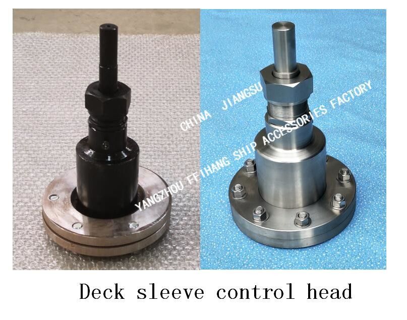 Tête de commande de manchon de pont Marine A1-21 avec indicateur de voyage CB/T3791-1999 Matériau : acier inoxydable