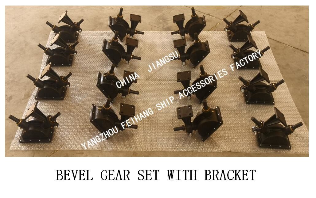 Le pignon conique de parenthèse de B1-27 CB/T3791-1999 Marine Bevel Gear Set With a placé la parenthèse B1-33 de Marine Bevel Gear Set With