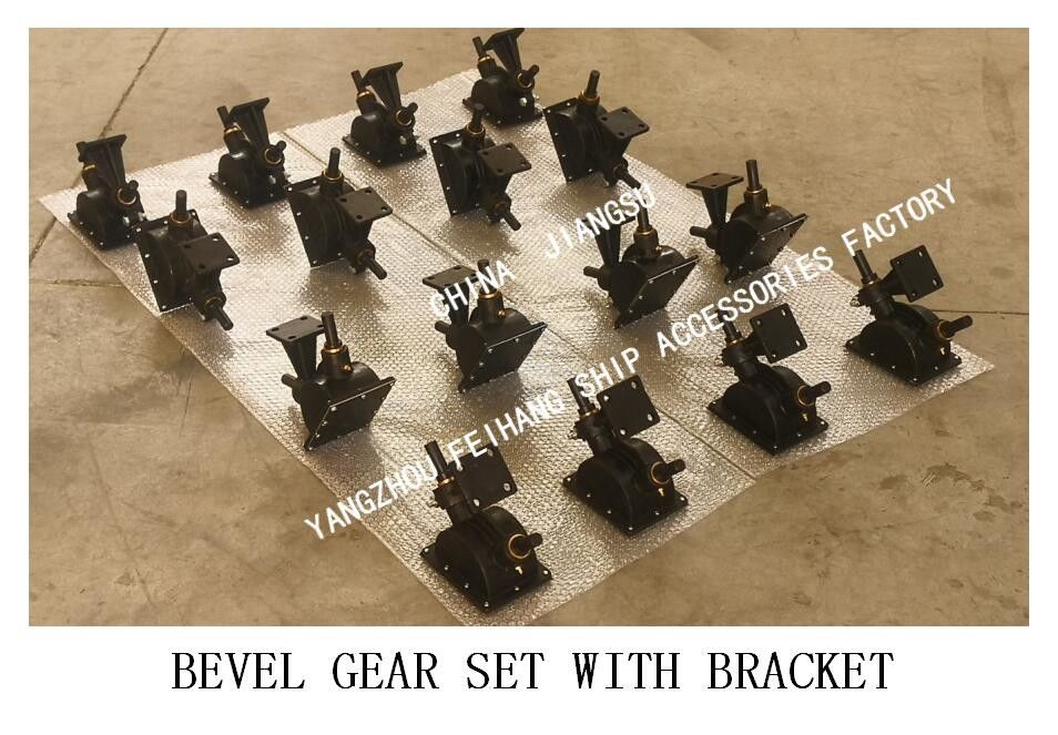 Le pignon conique de parenthèse de B1-27 CB/T3791-1999 Marine Bevel Gear Set With a placé la parenthèse B1-33 de Marine Bevel Gear Set With