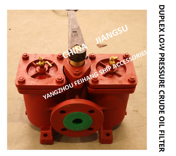 Double acier inoxydable duplex permutable de cartouche filtrante de fonte de corps d'épurateurs d'huile du filtre à essence AS16040 CB/T425-1994