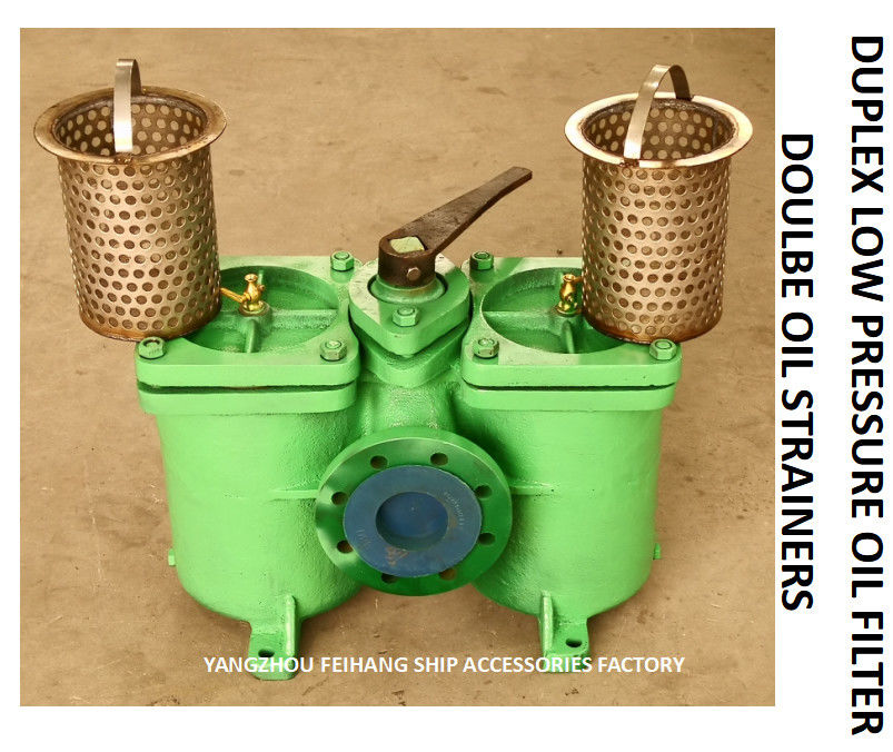 Modèle : Cartouche filtrante de fonte de corps de filtre à huile de double d'AS80-0.75/0.26 CB/T425-94 D.O. Delivery Pump Suction inoxydable