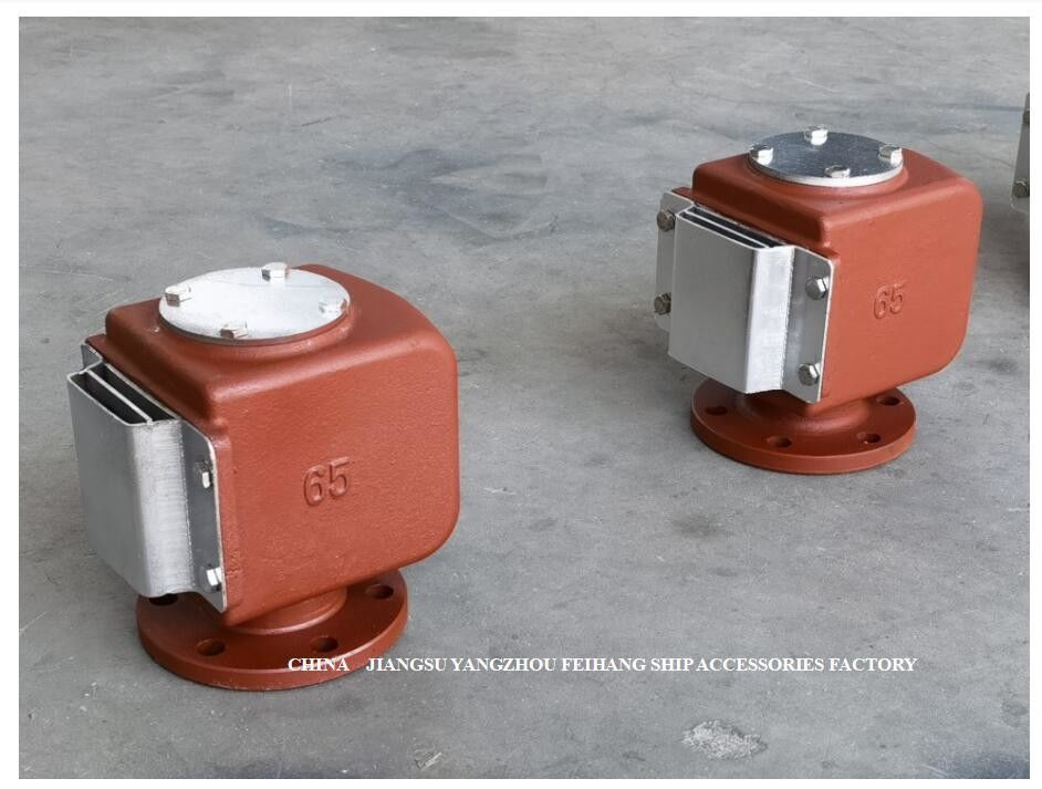 Type chapeau de ventilation de réservoir de stockage de pétrole (avec l'écran de feu) DS65 quart CB/T3594-1994 de Marine Air Vent Head Float