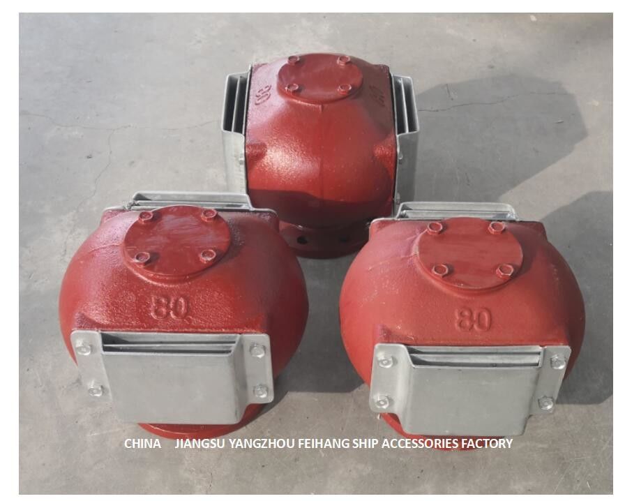 Tête de tuyauterie d'air ((avec filet d'incendie) pour l'huile de bilge W. T. Modèle:DS80HT CB/T3594-1994