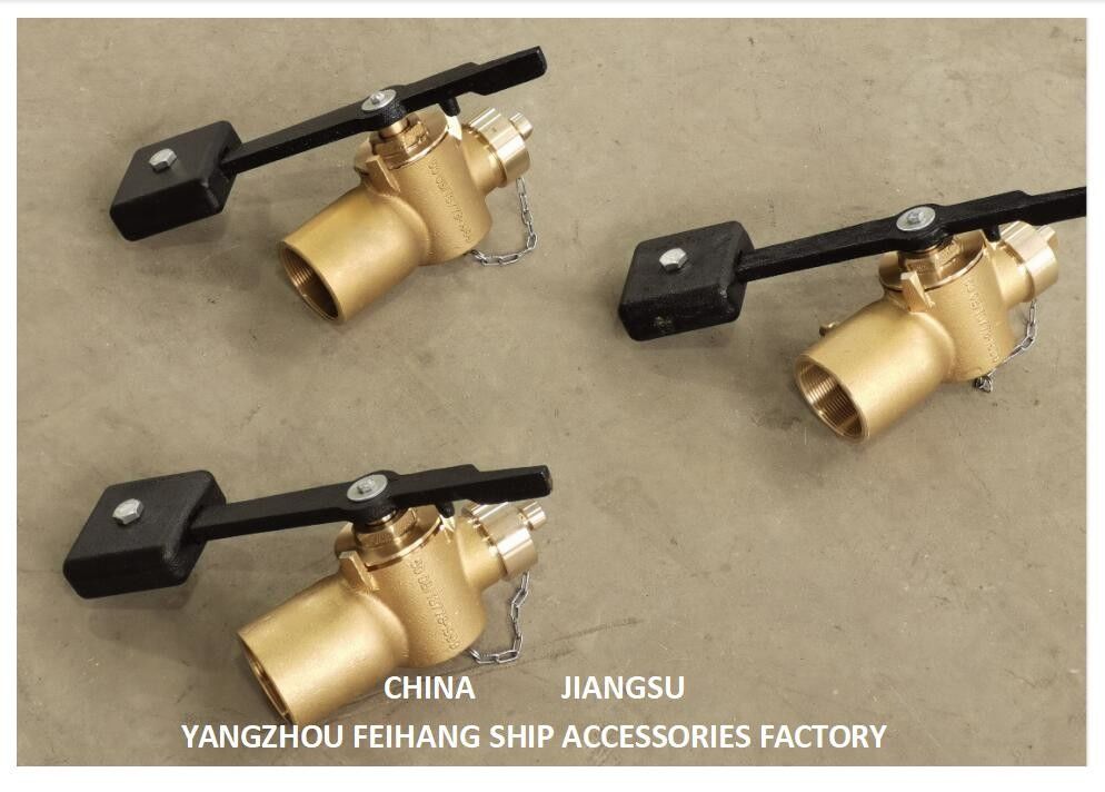 Profondeur en bronze mesurant la valve à fermeture automatique DN50 CB/T3778-99 pour le réservoir d'eaux d'égout