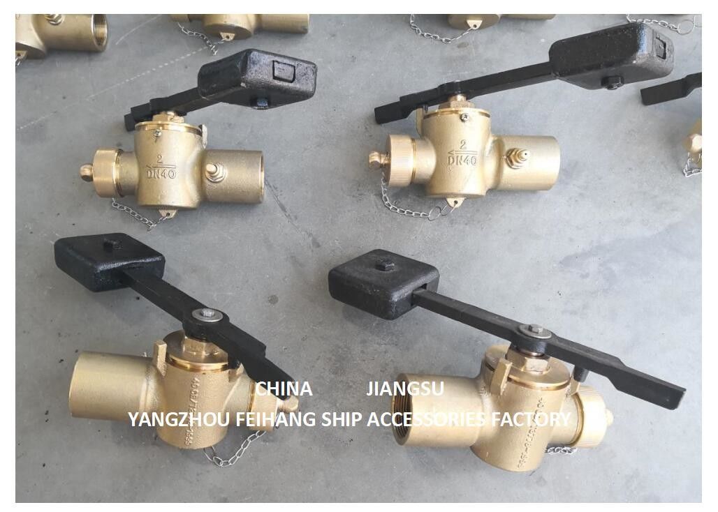Tête CB/T3778-99 de Marine Sounding Self Closing Valve - de Marine Self Closing Measuring Pipe