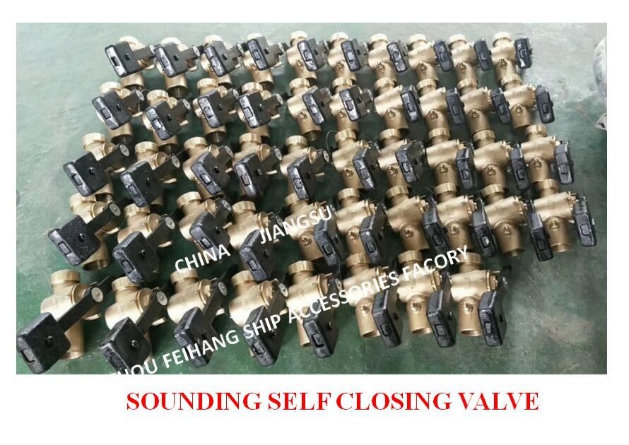 Tête CB/T3778-99 de Marine Sounding Self Closing Valve - de Marine Self Closing Measuring Pipe