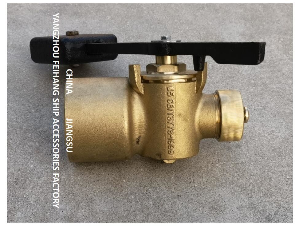 Matériel à fermeture automatique de valve de FH-65A CB/T3778-1999 Marine Anchor Chain Cabin Sounding : Type lourd en bronze de marteau