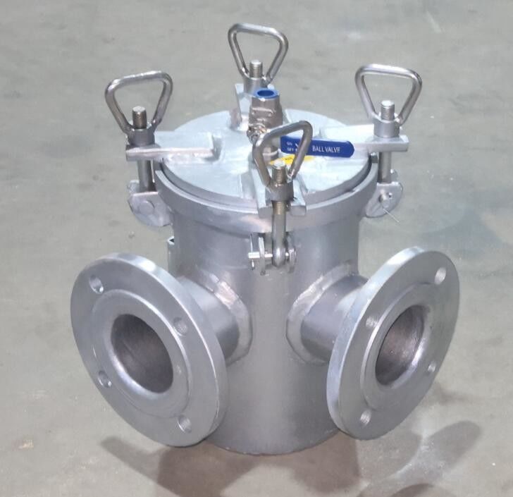 Filtre d'eau brut principal d'orifice d'admission de pompe d'eau de mer de Marine Suction Coarse Water Filter AS80 CB/T497 BRS80 CBM1061