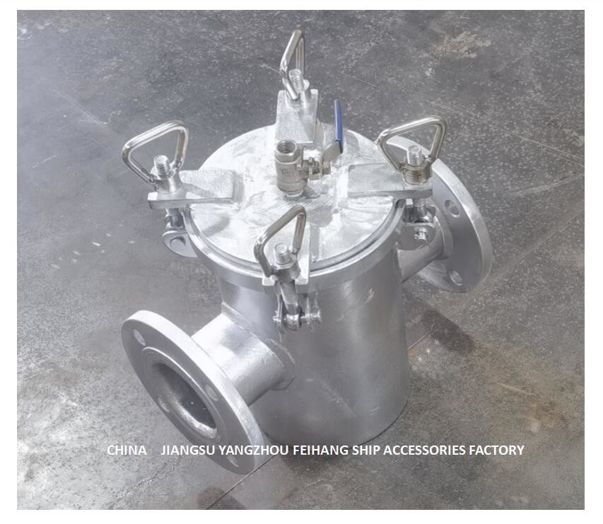 Maille 0.25-1.5Mpa d'acier d'AS80 CB/T497 Marine Coarse Water Filter Carbon/acier inoxydable