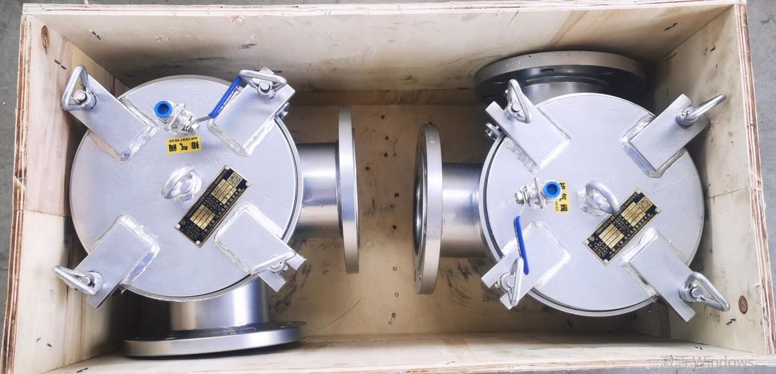 Les tamis d'eau de mer modèlent : La cartouche filtrante galvanisée à chaud d'acier au carbone de corps d'AS125 CB/T497-2012 se dorent type
