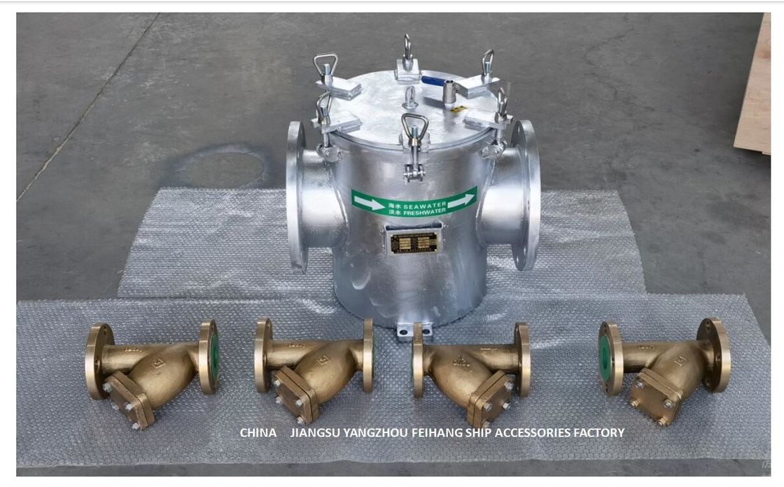 Matériaux de composante principale de filtre principal d'eau de mer d'aspiration directe de Feihang A250 CB/T497-2012