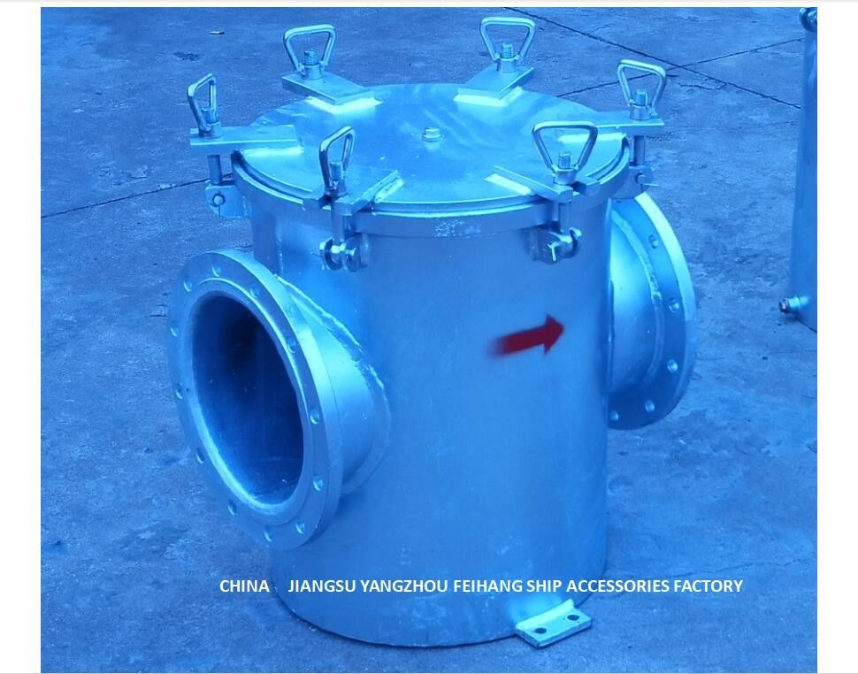 Tamis d'eau de mer AS250 Cb/T497 pour l'acier au carbone de Bilge Fire Pump Inlet Material galvanisé