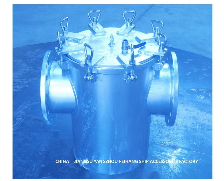 Tamis d'eau de mer AS250 Cb/T497 pour l'acier au carbone de Bilge Fire Pump Inlet Material galvanisé