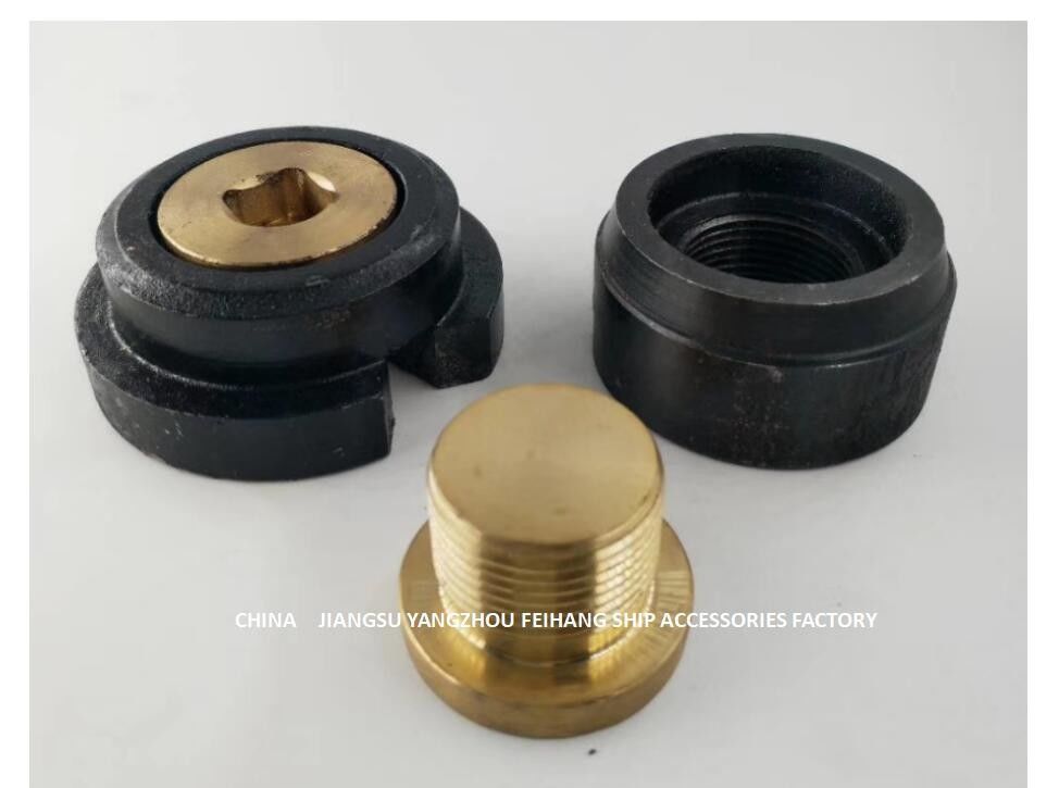 Les matériaux de composante principale de CB/T254-1997 Marine Bottom Drain Plug Are comme suit