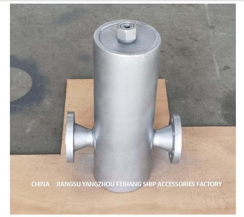 Separateur d'eau de gaz marin AS30020 CB/T3572-2014 Matériau en acier au carbone Pression de travail 3,0 mPa