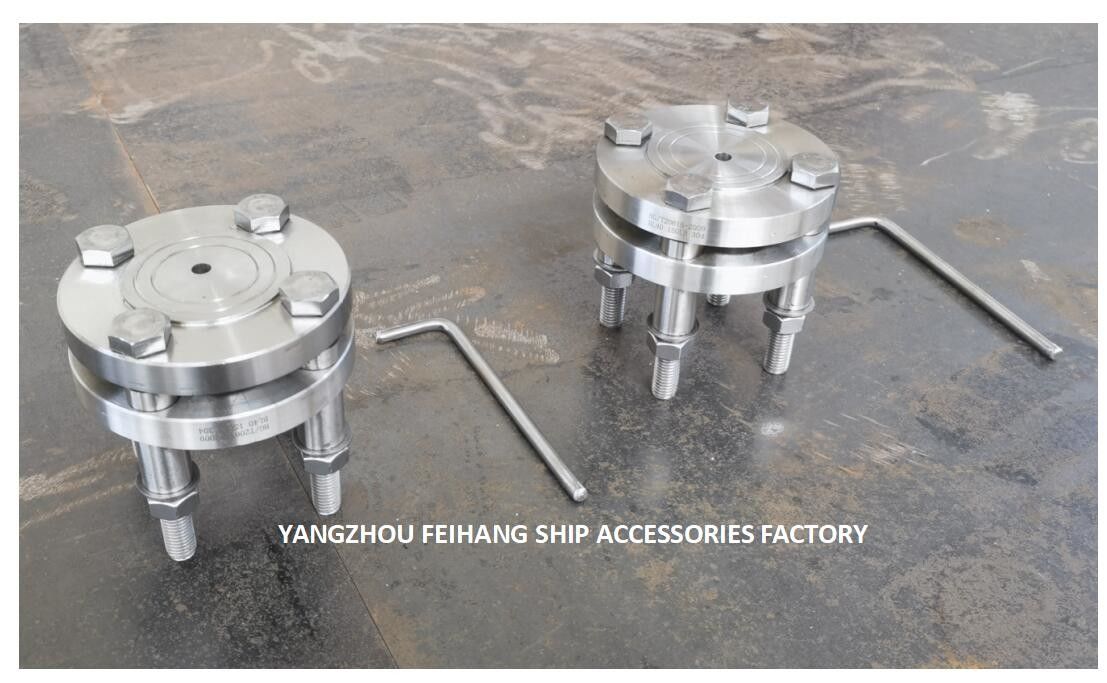 Principe de fonctionnement de matériel d'acier inoxydable de FH-50a Marine Adjustable Flow Orifice Plate