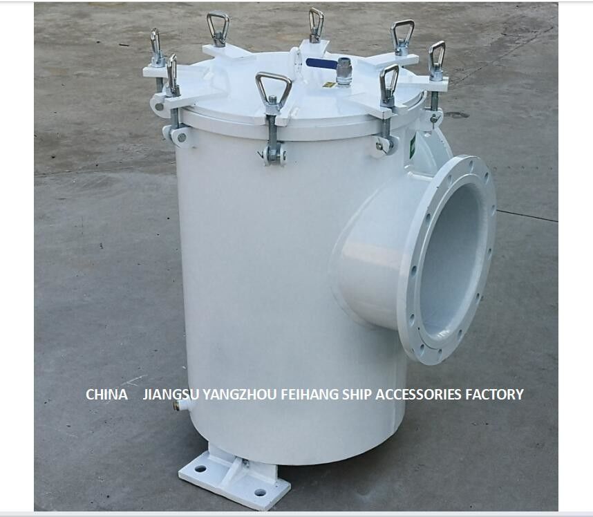 Filtre d'eau de mer pour l'acier inoxydable galvanisé par acier au carbone sous-marin de bas niveau BL350 Cb/T497-2012 de cylindre de filtre de GateBody