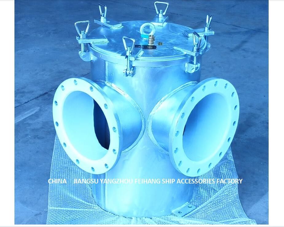 Filtre d'eau de mer pour l'acier inoxydable galvanisé par acier au carbone sous-marin de bas niveau BL350 Cb/T497-2012 de cylindre de filtre de GateBody