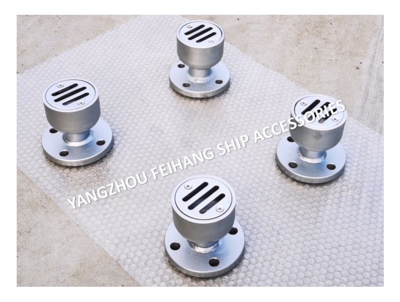Port de Marine Circular Flange Deck Leakage, Marine Circular Flange Floor Drain YB40 CB/T3885-2004