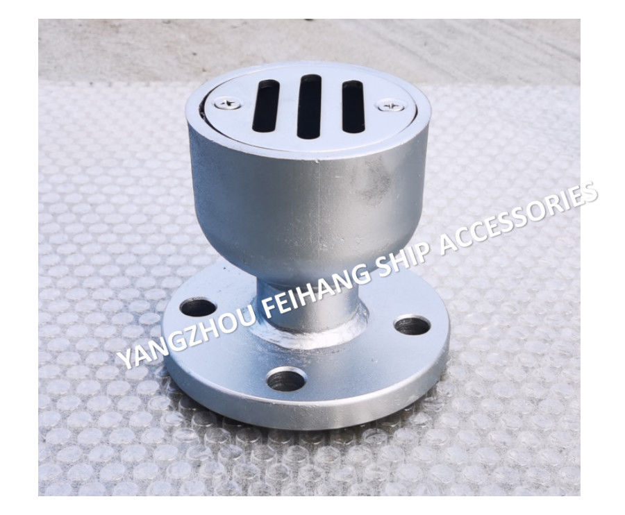 Cb/T3885-2014 YB Marine Floor Drain Carbon Steel à flasque circulaire a galvanisé Marine Deck Leakage Port