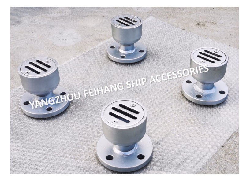 Cb/T3885-2014 YB Marine Floor Drain Carbon Steel à flasque circulaire a galvanisé Marine Deck Leakage Port