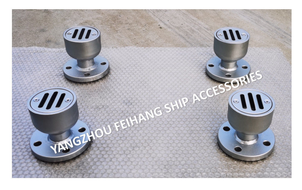L'immersion chaude de YB65 CB/T3885-2004 a galvanisé le port de fuite de plate-forme de bride de Marine Hot Dip Galvanized Circular de port de fuite de plate-forme