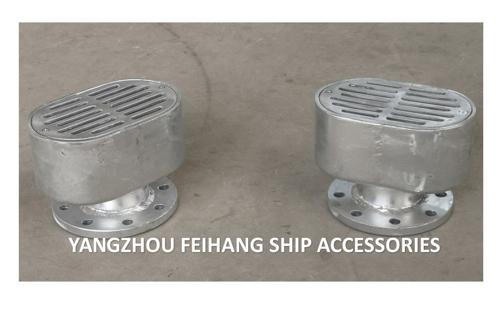 L'immersion chaude ovale de TBS150 Cb/T3885-2004 a galvanisé le port de fuite de plate-forme/le port de fuite plate-forme de Marine Hot Dip Galvanized Oval