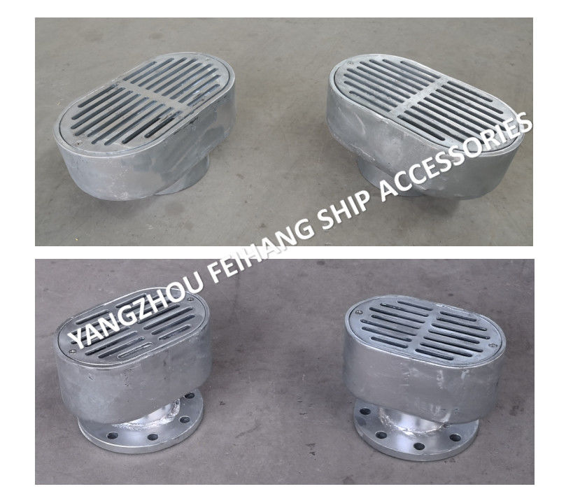 Immersion chaude de plate-forme de fuite de plate-forme de TBS80 CB/T3885-2004 de fuite d'acier au carbone ovale gauche de port galvanisant