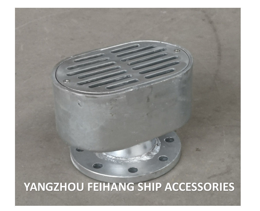 Immersion chaude de plate-forme de fuite de plate-forme de TBS80 CB/T3885-2004 de fuite d'acier au carbone ovale gauche de port galvanisant