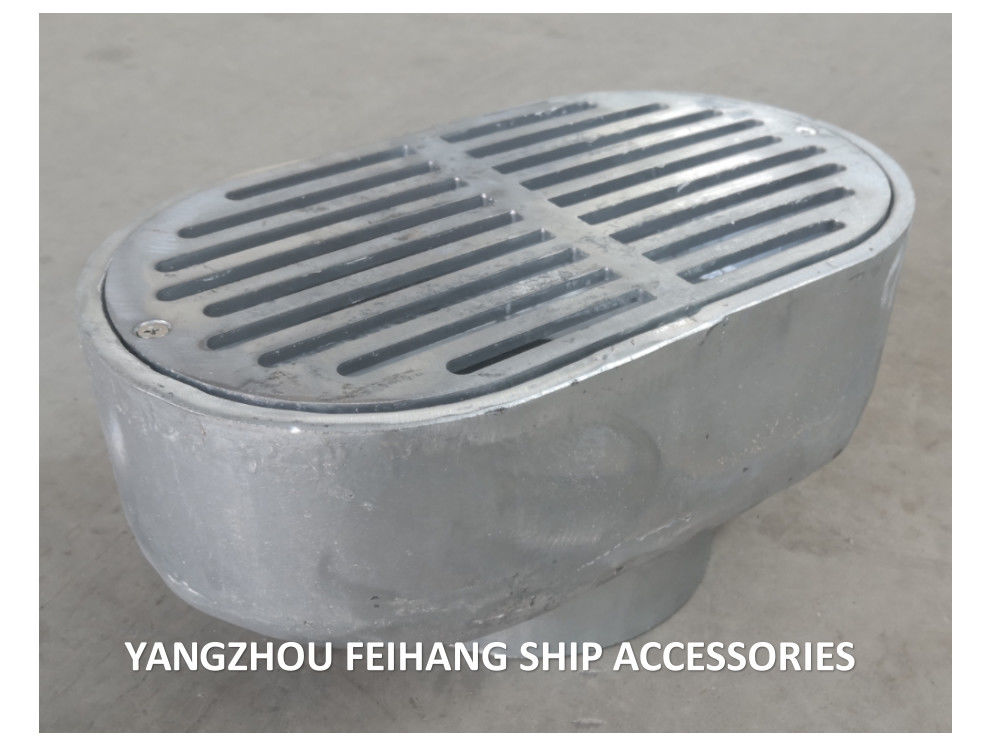 Port TBS100 CB/T3885-2014 de Marine Floor Drain - de Marine Oval Deck Leakage Port - de Marine Oval Flange Deck Leakage