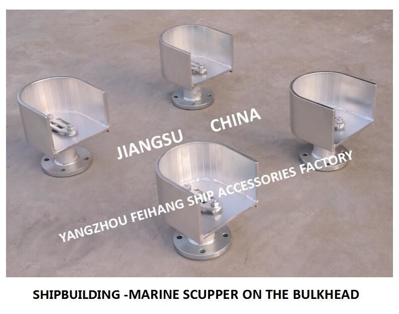 Cb/T4368-2015 nouveau port standard de Marine Wall Attached Floor Drain - de Marine Wall Attached Deck Leakage