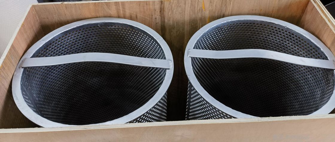 Comment mesurer la taille du matériel d'élément filtrant de tamis de coffre de mer : Acier inoxydable