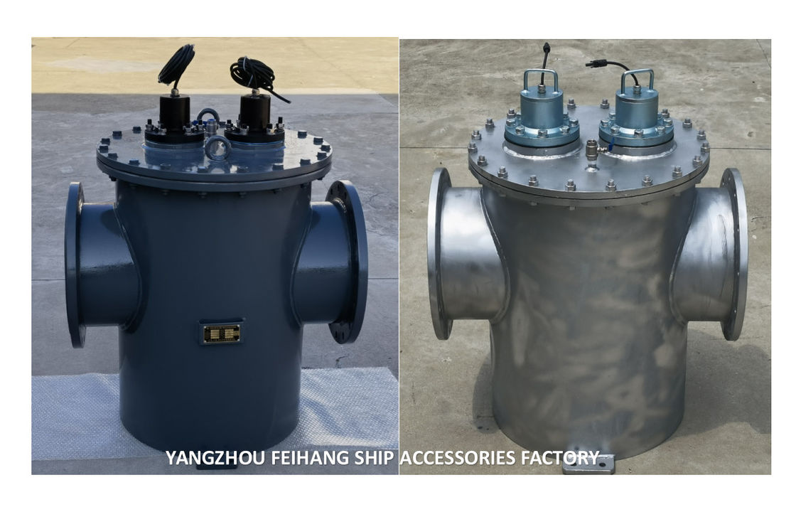 Filtre d'eau de mer de Mgps Marine Carbon Steel Galvanized Main pour le système de désulfuration (doublure en caoutchouc interne) As350 Cb497