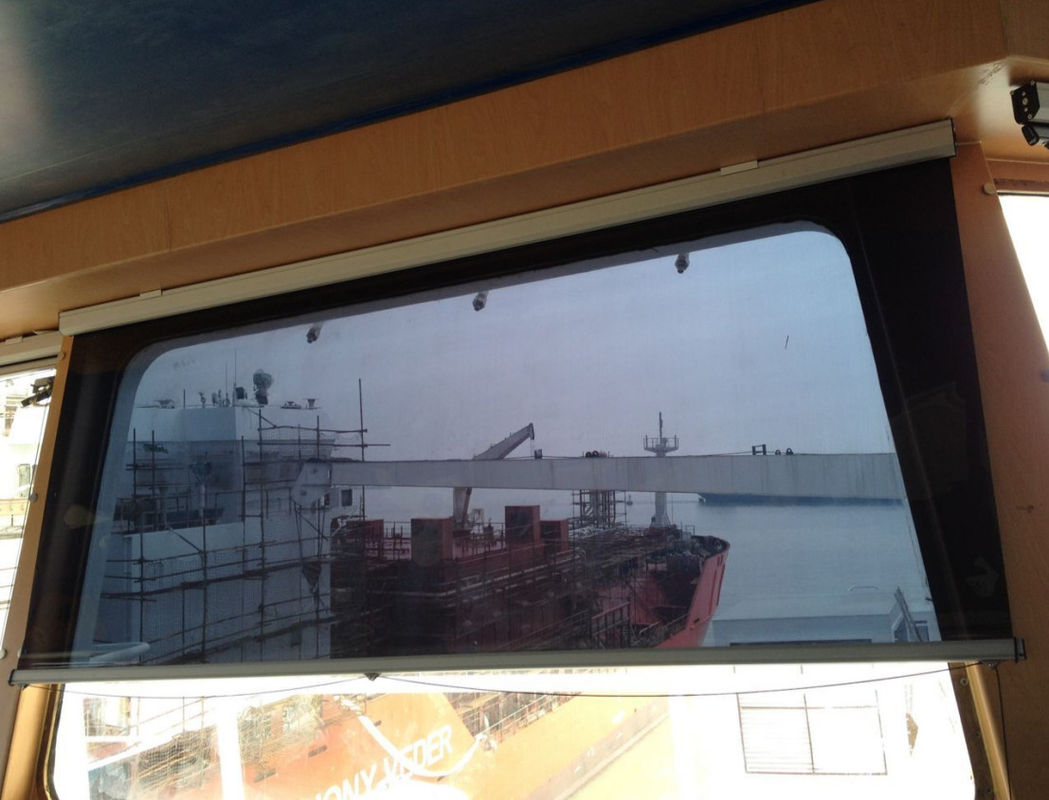 IMPA150721-Solar ombrage le type Marine Cockpit Sunshade Roller Blinds - aveugles de rouleau de ressort de rouleau de parasol de ressort d'habitacle
