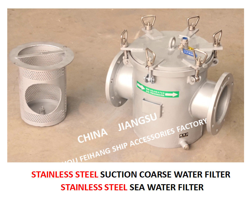 Eau de mer d'acier inoxydable de panier Straines pour le modèle de système de lutte contre l'incendie de ballast AS150 Cb/T497-2012