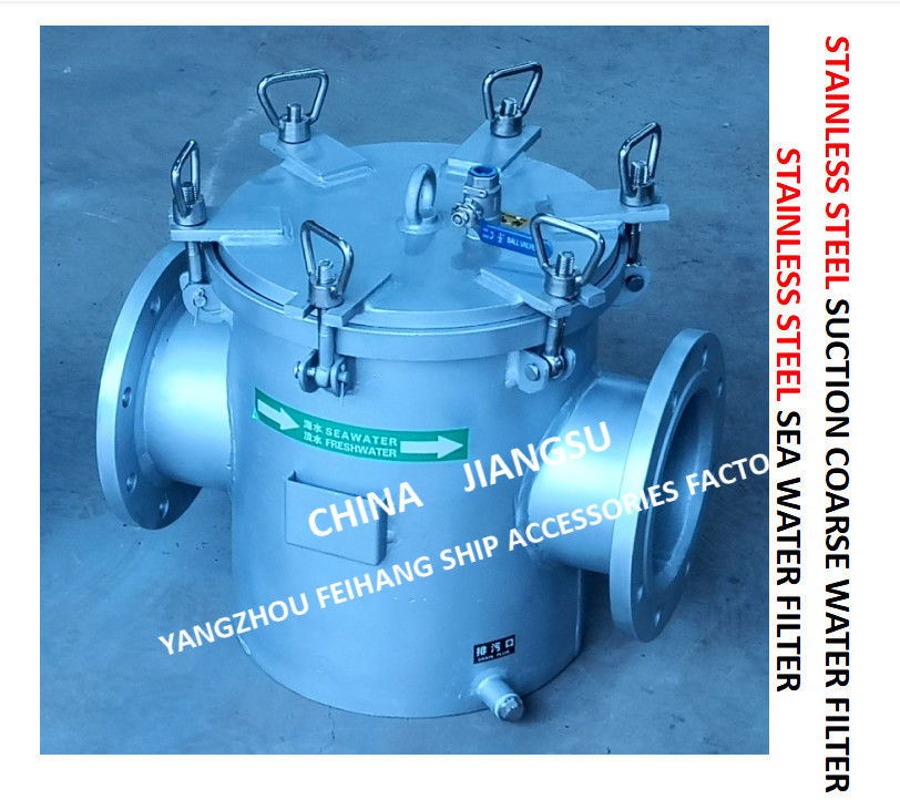 Tamis d'eau de mer d'acier inoxydable pour le modèle As d'orifice d'admission de pompe d'eau douce 150 Cb/T497-2012